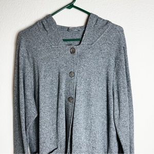 J.Jill Hooded Cardigan
